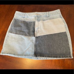 Wild Fable Jean Skirt